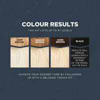 Jerome Russell Bblonde Ultra Protect PLEX Blonding Kit | Lifts Up to 9+ Levels | PLEX Technology for Protection and Conditioning