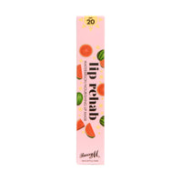 Barry M Lip Rehab with SPF 20 Lip Mask | Watermelon Scent | Clear Hydrating Lip Mask
