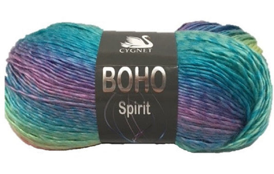 Cygnet Boho Spirit Double Knitting Yarn Wool 100g - 6283 Harmony
