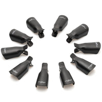 MYLEE Mylee 10 PCs Soak Off Nail Clips Set, Acrylic Nail Art Remover, Plastic