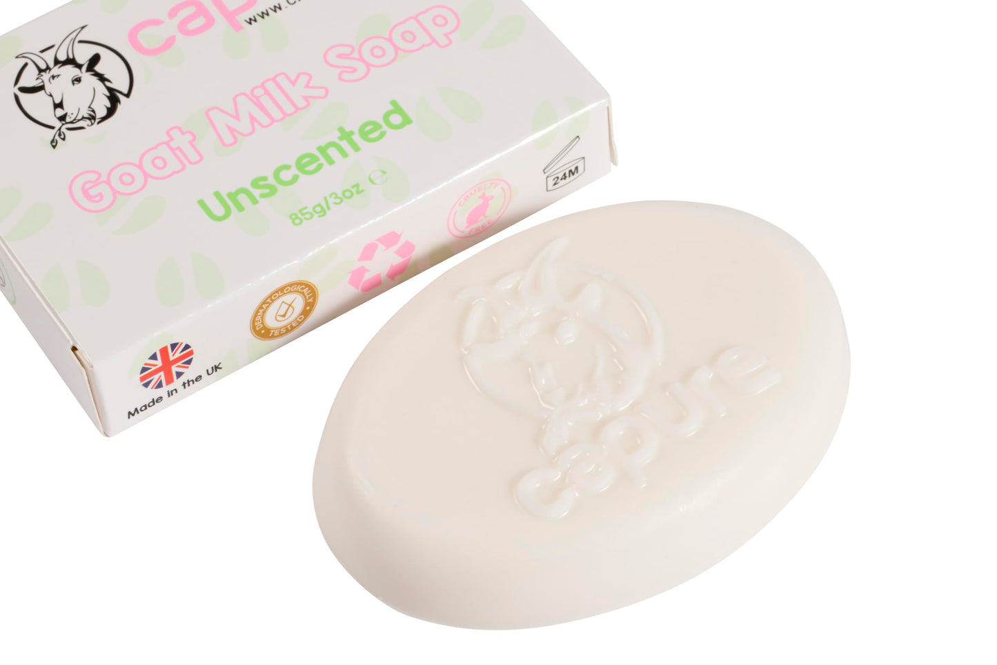 Capure Goat Milk Soap Unscented 85g/3oz