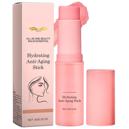 Trendyfave Hydrating Wrinkle Multi Balm Stick - Anti-Aging Multi Eye Balm Stick, Hydrating Lip Balm, Wrinkle Balm Multi Balm For Diminishing Face Lip & Eye Wrinkles - Moisture Stick For Daily Skin Care