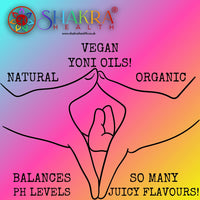 SH SHAKRA HEALTH Yoni Oil Cherry 30ml Body Massage Oil: Moisturise & Balance PH, Intimate Feminine Scent, Natural Hygeine & Fresh Smell. Vegan, Organic