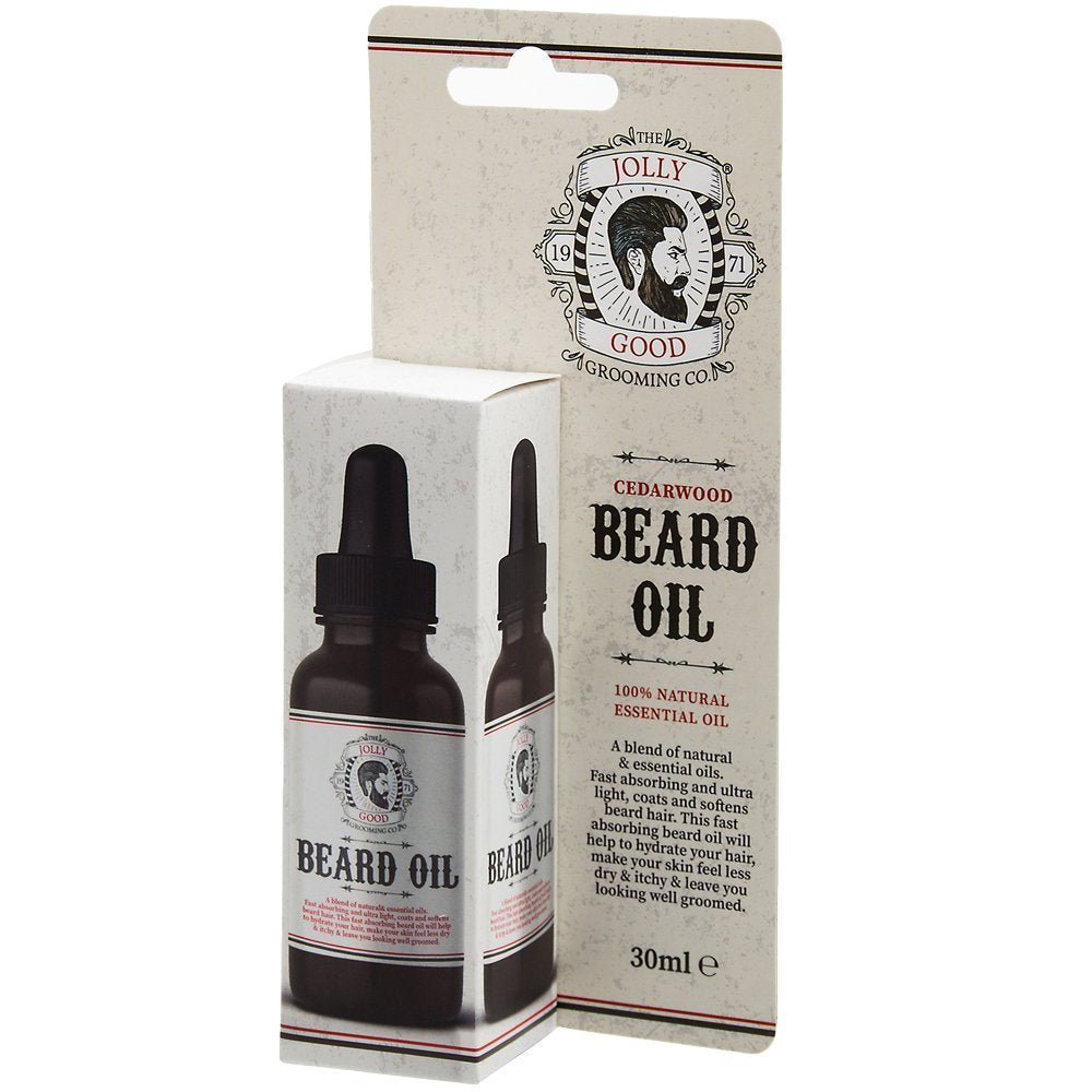 Jolly Good Grooming Natural Cedarwood Beard Oil 30ml