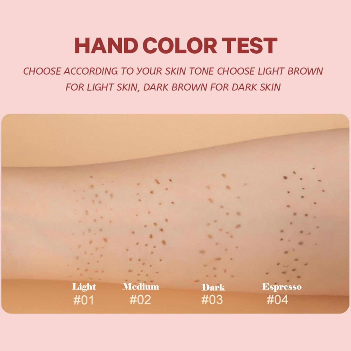 Mikloven 2-in-1 Freckle Stamp & Liquid Eyeliner Pen – Waterproof & Smudge-proof, Fine Tip Marker for Natural Lifelike Freckle Makeup & Defined Eye Look, Gentle & Skin-Friendly (Medium Brown-1PCS)