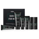 Orknglowy 6PCS Mens Skin Care Sets & Kits - Men's Anti-Aging Care Set - Mens Face Cream, Face Wash & Scrub, Eye Cream, Anti Wrinkle Serum- Gifts for Men -Moisturiser For Men Day & Night
