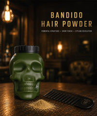 Bandido BANDIDO Shiny Hair Styling Powder 20g | Ultra Hold | Shiny Look | Hair Styling Powder Men & Women | Volumising Hair Texture Powder Wax