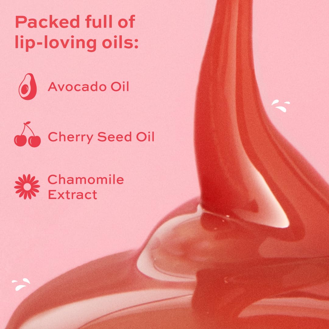 Revolution Beauty London Makeup Revolution, Juicy Peptide Lip Balm, Hydrating Lip Balm with Sheer Colour, Infused with Vitamin E & Peptides, Nude Peach, 8ml