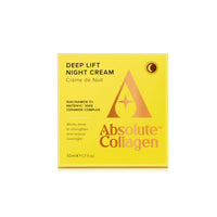 Absolute Collagen Deep Lift Night Cream 50ml - Nourishing & Hydrating - Repair & Restore Skin Barrier - Improves Skin Texture, Elasticity & Firmness - Reduce Appearance of Fine Lines - Anti-Ageing