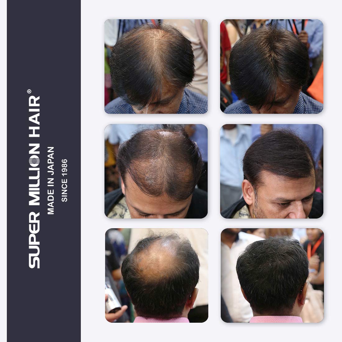 Super Million Hair - No.3 Light Brown - 15g Hair Fibres