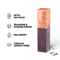 Urban Decay Vice Lip Bond Liquid Lipstick, Up to 16 Hour Wear, Safe Word