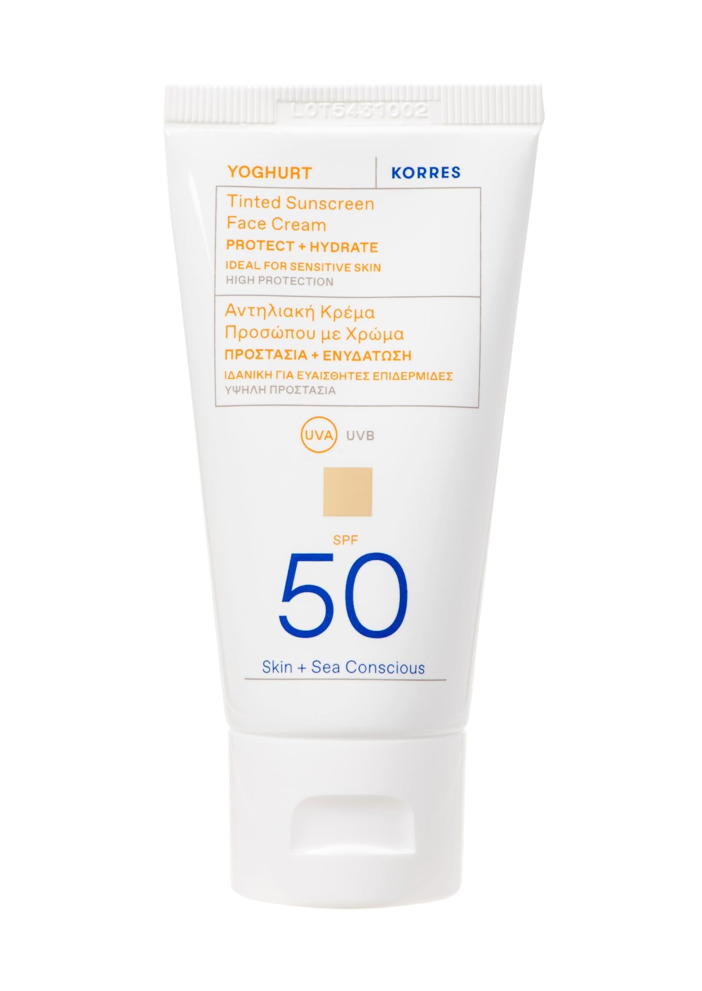 Korres KORRES YOGHURT Tinted Face SPF50 50ml