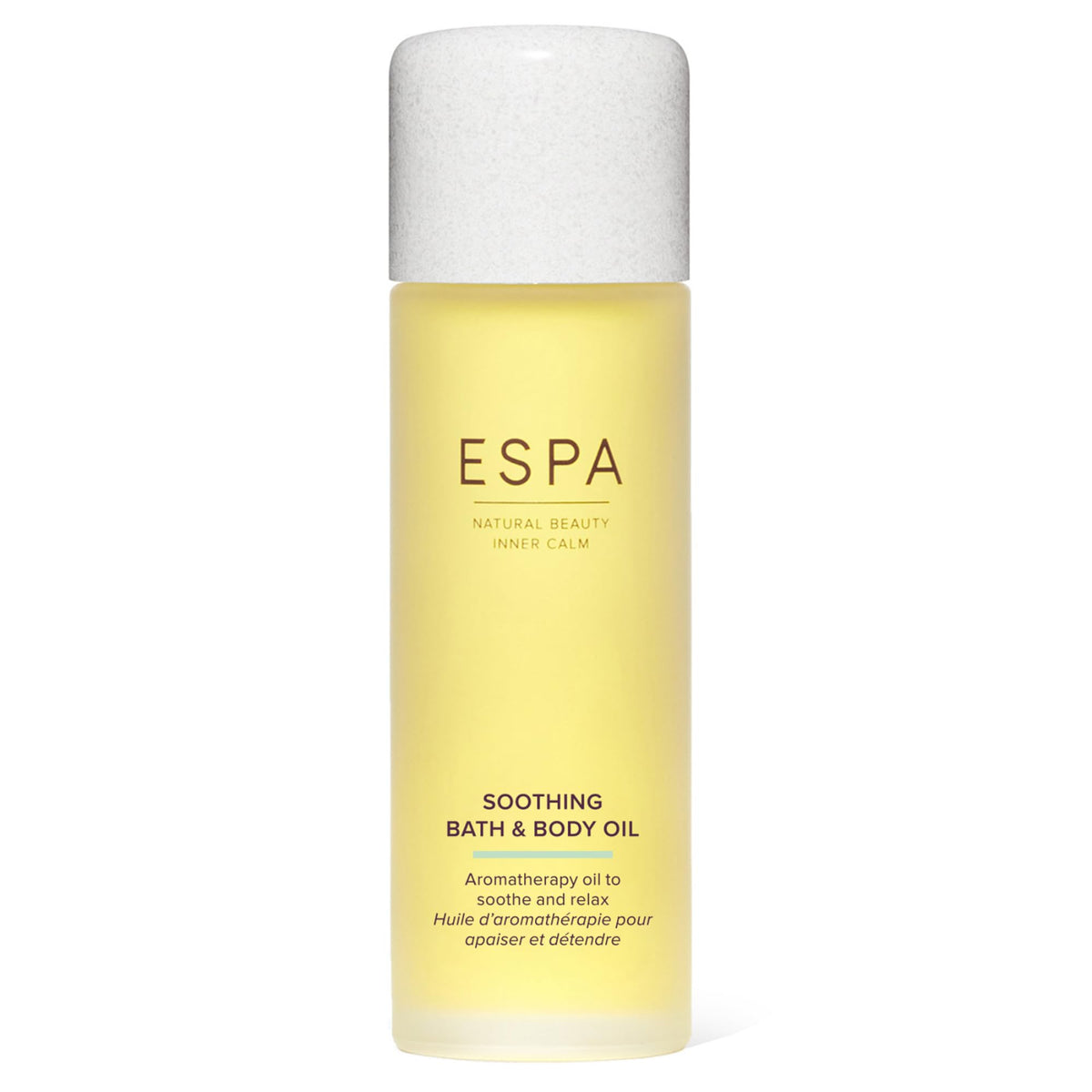 ESPA | Soothing Bath and Body Oil | 100ml | Myrrh, Rose Geranium & Frankincense | Magnesium, Ashwagandha, Essential Oils | Supports Skin's Natural Barrier