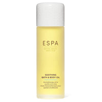 ESPA | Soothing Bath and Body Oil | 100ml | Myrrh, Rose Geranium & Frankincense | Magnesium, Ashwagandha, Essential Oils | Supports Skin's Natural Barrier