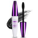 LOPHE Extreme Big 5D Volume Lash Mascara,Black Silk Fiber Eyelash Lash Volumizing Thickening Volume Mascaras with Big & Soft Brush, No Smudge, False Lash Effect