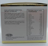 AHS Natural Collagen - Pack of 180 Capsules with Hyaluronic Acid and Rose Hip