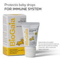 BIOGAIA Protectis Probiotic Drops with Vitamin D3 10ml Suitable for Newborn Babies,Balance Baby’s Gut Flora and Support Immune System. Contains BioGaia Patented L Reuteri DSM 17938.