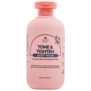 Nature Spell Tone & Tightening Body Wash, Firming Shower Gel for Improved Skin Elasticity, Infused with Hyaluronic Acid, Plant Collagen & Ginseng, Vegan, 320ml