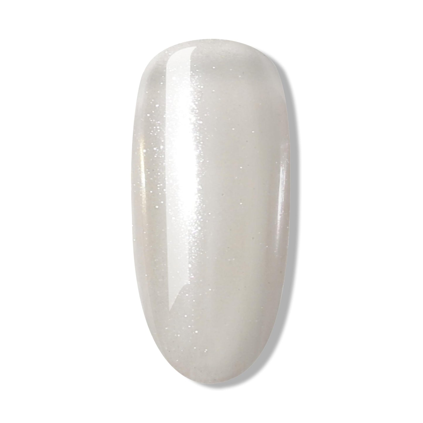 BLUESKY Bluesky Moonshine Nail Powder - Pearl White 5g - Pearlescent Chrome Powder, Glazed Donut Effect, Iridescent Powder for Nails