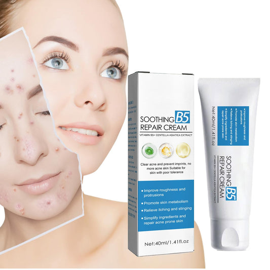 B5 Cream Anti-Ageing, Repairs and Moisturises the Skin, Against Fine Lines and Wrinkles, Cream Face to Reduce Wrinkle Depth and Regeneration for All Skin Types, 40 ml