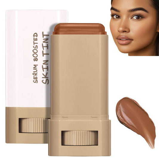 Foundation Stick Beauty Balm Serum Boosted Skin Tint,Solid Tinted Moisturizing Serum Contour S/tick,Contour S/tick,F/oundation Face Sti/ck,Flawless Foundati/on Stic/k,Sti/ck Found/ation,(#03,18g)