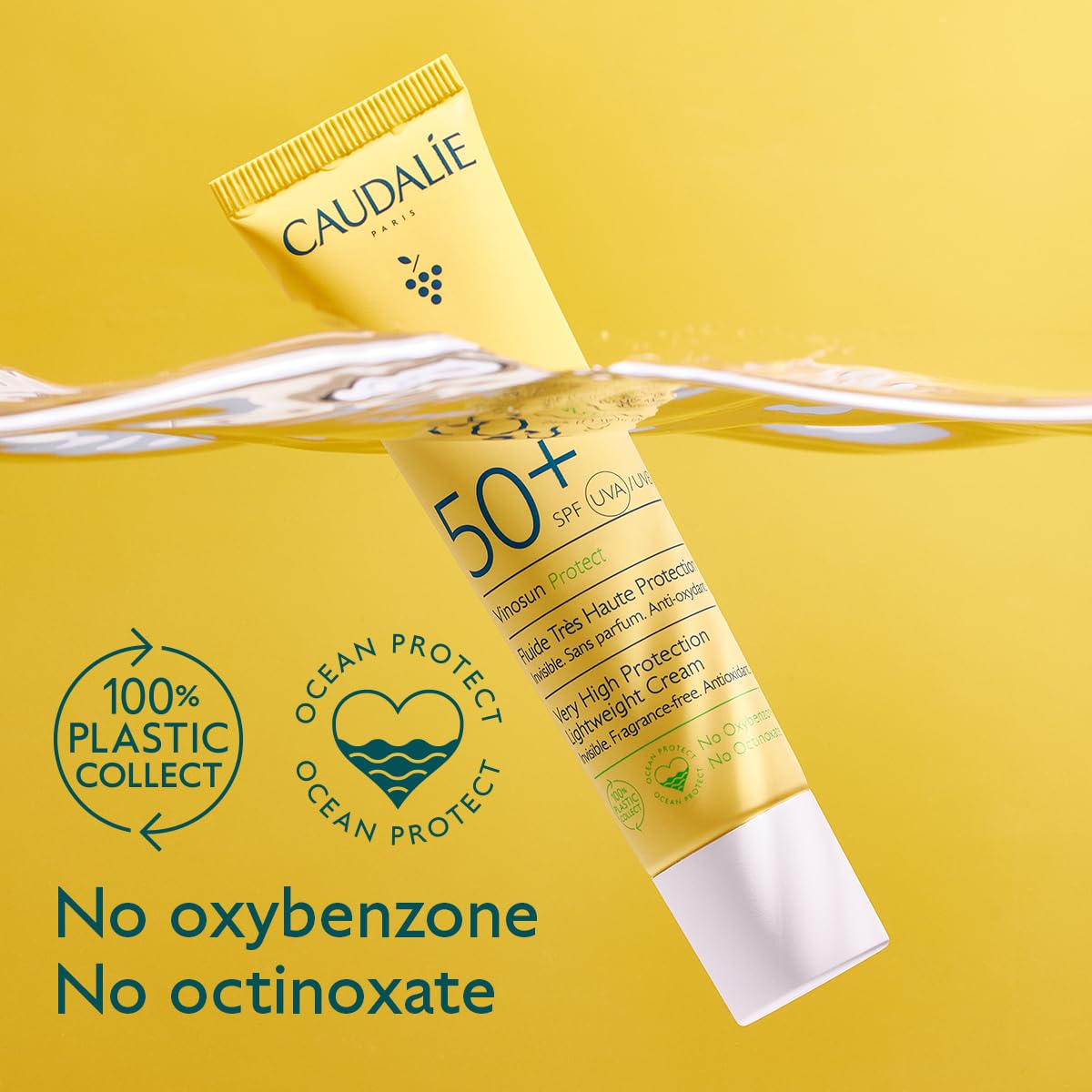 Caudalie Vinosun Protect Very High Protection Lightweight Cream SPF50+ - 40 mL