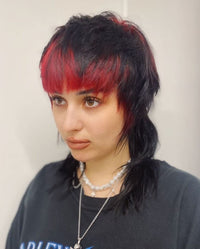 Crazy Color Vibrant Vermillion Red Semi-Permanent Trio Hair Dye. Highly Pigmented Scarlet Red Conditioning & Oil Nourishing Vegan Formula | No Bleach or Ammonia | 300ml