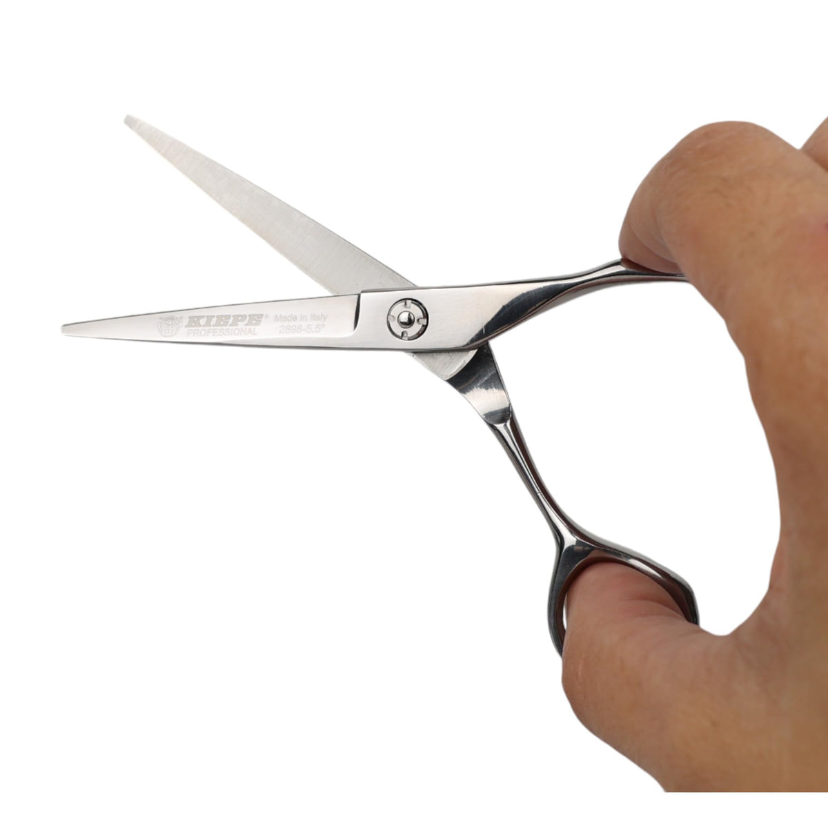Kiepe COD.2898 Monster Hair Cut Razor Edge Scissors Semi Offset,Excellent Line Hair Cut Scissors,Premium Stainless Steel Hair Scissors for Hairdressers, Barbers,Salons (5.5")