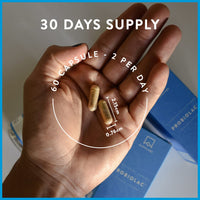 Bio Cultures Complex [ 25-50 Billion CFU ] by AAVALABS - 20 Bacterial Cultures Per Serving - Including Lactobacillus Reuteri, Lactobacillus Gasseri, Lactobacillus Acidophilus - with Zinc and Inulin