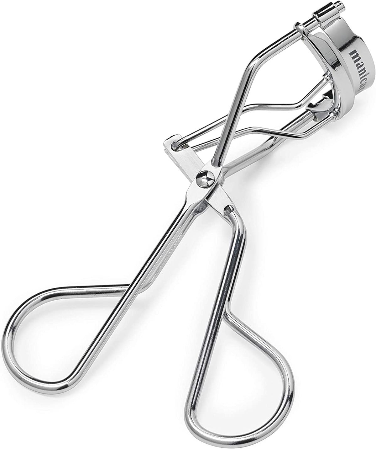 Manicare Eyelash Curler, Stainless Steel Curling Wand for Creating Longer Looking Eyelashes, with Comfort Grip Design