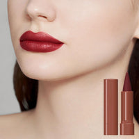 LYNTYAOU Retro Red Matte Lip Stick, Long Lasting Lipstick for Women, Hot Color Smooth Full-Coverage Moisturizing Waterproof Lip Pen, Deep Red Tinted Lip Balm Gift for Women