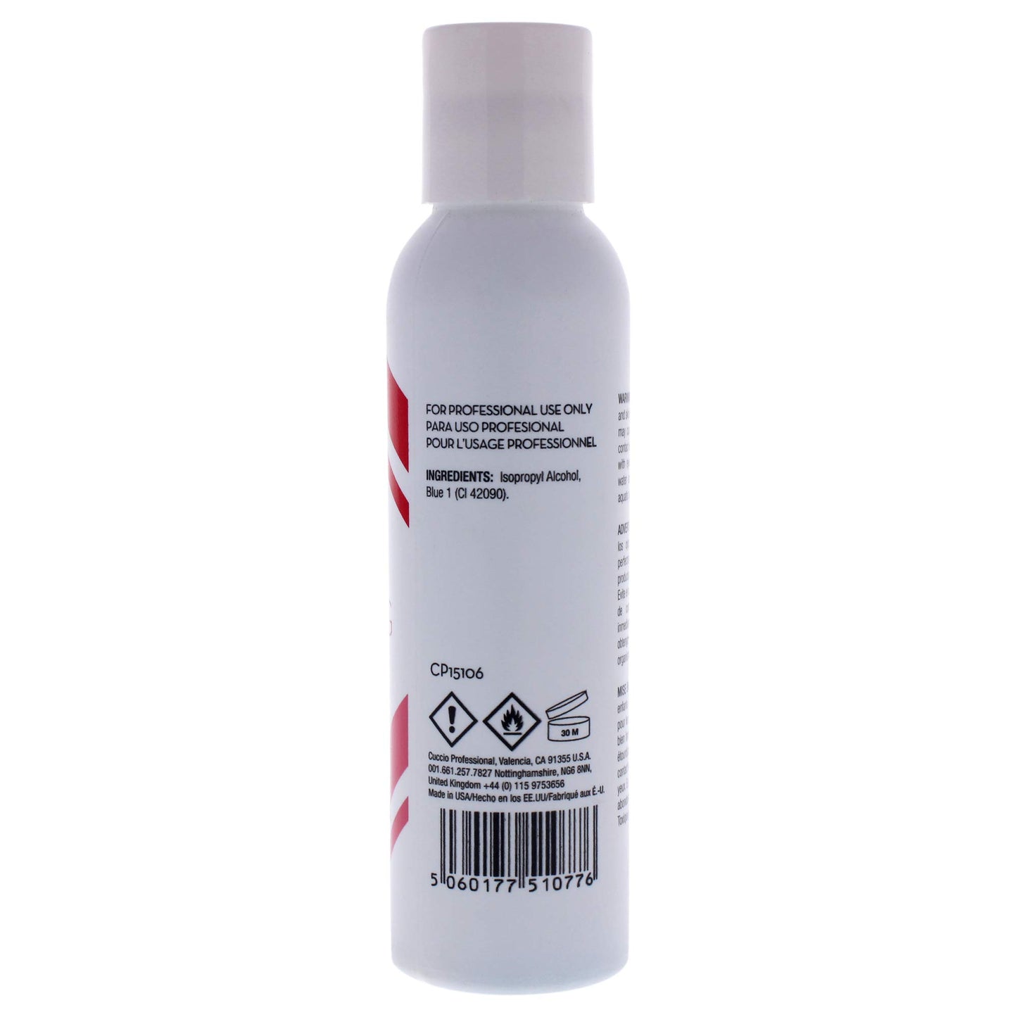 Cuccio Finishing Wipe 120ml