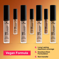 BF Beauty Forever Beauty Forever HD Long Wearing Multi-use Concealer, Emollient Rich Formula, Creamy & Blend-able, 3.5ml (03 LIGHT)