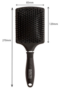 Smart Salon Professional Paddle Hair Brush For Blow Drying - Professional Straightening & Smoothing Hair Brush For All Hair Lengths. Makes Blow Drying And Brushing Your Hair Easier, Whilst Also Being Soft On Your Scalp.