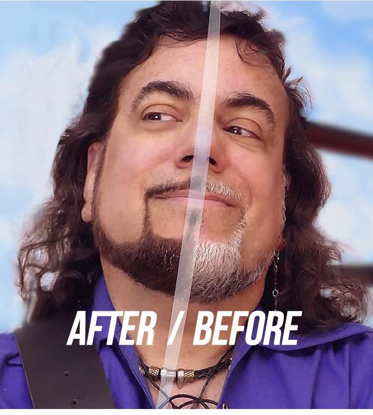 Generic Long-Lasting Temporary Hair Colour Brush, 20g (Dark Brown)