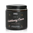 O'Douds Conditioning Cream - Natural Hair Styling Cream & Leave In Conditioner with Light Hold & Medium Shine - Made with Shea Butter, Aloe Vera & Castor Oil - Mandarin & Vanilla Scent (4oz)