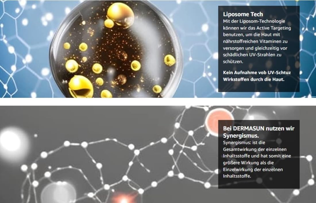 DERMASUN 20% Liposomal Vitamin C (Magnesium Ascorbyl Phosphate) + 1% Arbutin & 1.5% Hyaluronic Acid Moisturising Cream Eye & Face Serum - Anti-Ageing Fatigue Against Stains, Wrinkles & Dark Circles