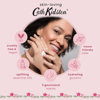Cath Kidston Carnival Parade Hand Cream Trio |Vegan & Shea Butter Hand Creams |Sweet Plum | Pistachio Ice | Marble Mint |Travel Set | Gift Set | 3x30ml