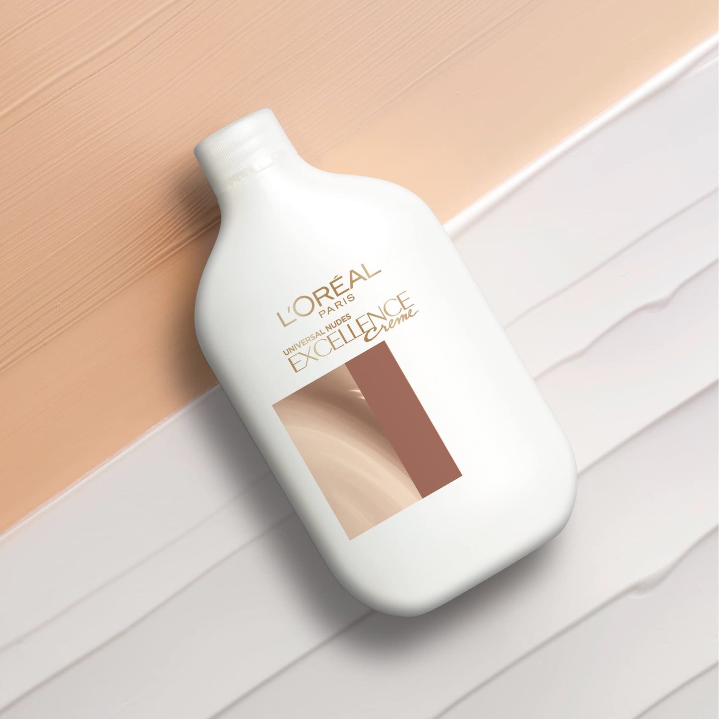 L'Oréal Paris - Permanent Hair Colour Kit - Ammonia Free - Covers 100% White Hair - Excellence Cream Universal Nudes - Shade : Universal Dark Brown (3)
