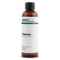 Aroma Labs ORGANIC - TAMANU Oil - 100mL - 100% Pure, Natural, Cold Pressed and Cosmos Certified - AROMA LABS (French Brand)