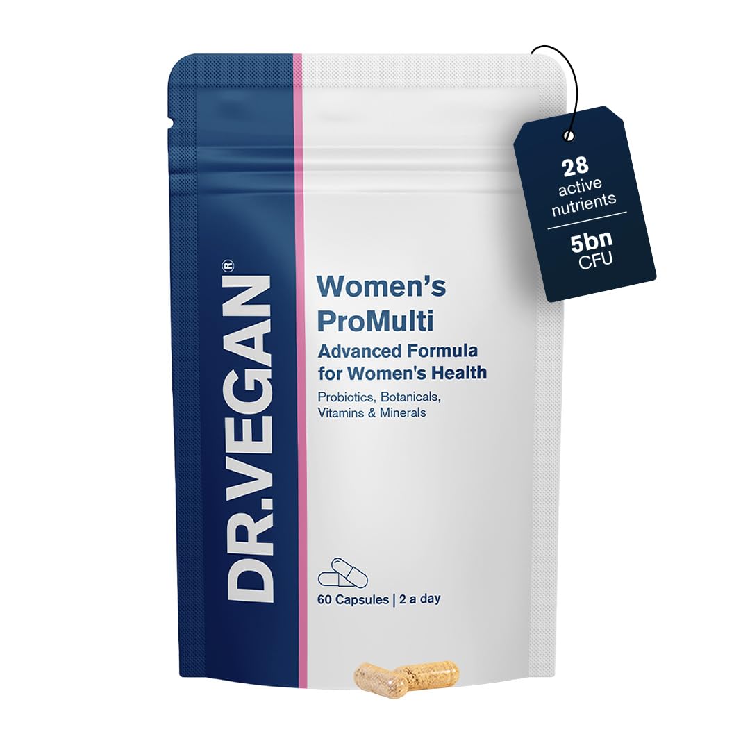 dr vegan Women's ProMulti Multivitamin for Women, 26 Vitamins, Minerals & Botanicals