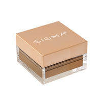 Sigma Beauty Soft Focus Setting Powder – Silky Smooth, Lightweight Loose Setting Powder for Setting Makeup, Blurring Powder Reduces the Look of Pores, Lines & Wrinkles (Cinnamon, Deep Caramel Matte)