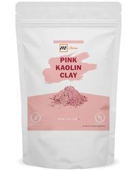 mGanna 100% Natural Rose Clay/Pink Kaolin Clay Powder 454 g / 1 lbs for Creams, Face Masks, and Soap Making