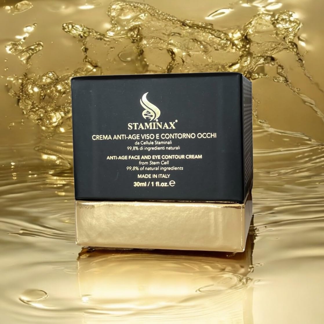 STAMINAX Anti-aging Face and Eye Cream from Stem Cells (Made in Italy)