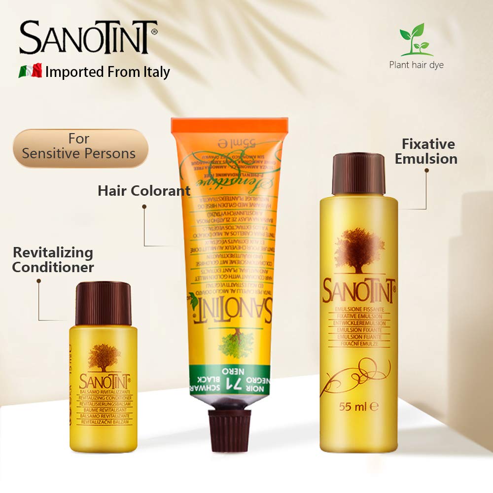 Sanotint Classic Hair Color Imported From Italy (125 ml) (Light Natural Brown)
