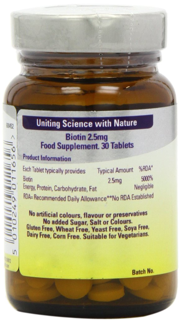 FSC 2.5mg Biotin 30 Tablets