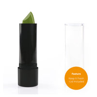 Funki Face & Body Paint Green Lipstick - Pack of 12 - Tube of Green Lipstick - Fancy Dress Costume Makeup Accessory