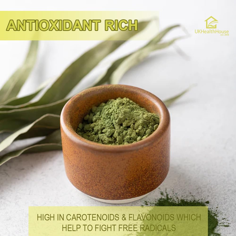 UKHealthHouse Sea Kelp Vegan Powder | Natural Source of Iodine | Premium Ingredients | Iodine Supplement from Wild Grown Sea Kelp Pure Iodine Kelp (500g)