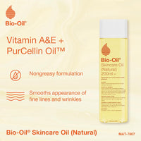Bio-Oil Natural Skincare Oil for Scars and Stretch Marks, 200ml