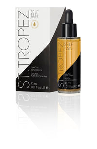 St.Tropez St. Tropez Self Tan Glow and Go Kit, Gradual Tan Moisturising Lotion 200ml, Face Tanning Tonic Glow Drops 30ml, Vegan, Fake Tan Beauty Kit